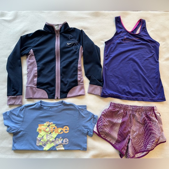 Girls Nike Medium (10-12) Lot - Picture 1 of 5
